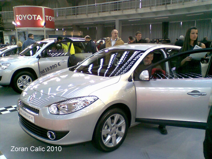 Renault Fluence 2010 International Car Show Belgrade